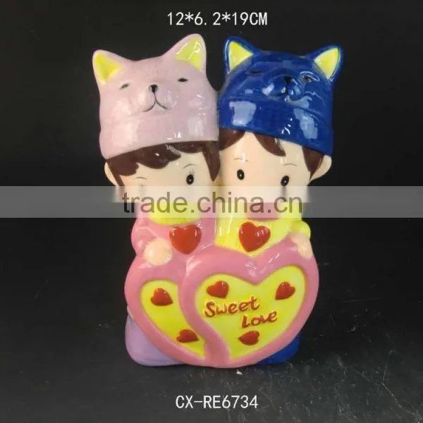 Human Figure High Grade Ceramic Gift for New Couple for Weddings photo-6