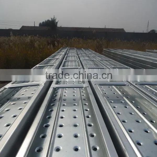 Q195 Punching Steel Scaffolding Plank photo-5