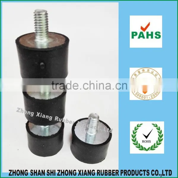 VD3020 Support Screw Rubber, Anti Vibration Rubber Damper Cylinderical Mount