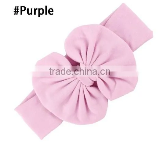 Baby Infant Girls Hair Band Bow Headband Turban Knot Hair Accessories photo-4