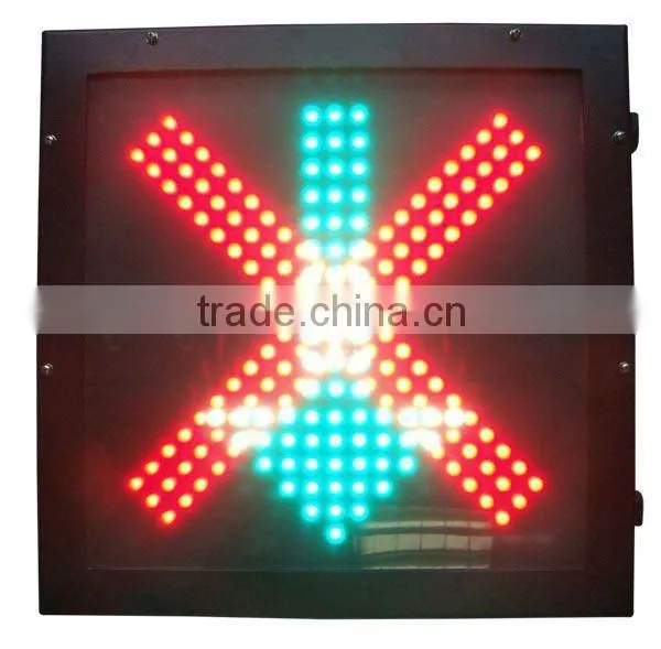 400mm LED Traffic Red Cross and Green Arrow Ight photo-2