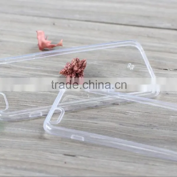 Good quality super thin clear crystal case for iphone 6 and plus, TPU+PC materials, protect the phone totally