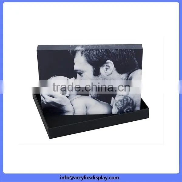 Top Grade Quality Solid Acrylic Paper Weight Block photo-3
