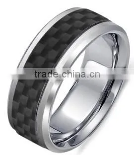 Fashion Men Jewelry Gold Ring Tungsten Carbide Ring Titanium Ring photo-6