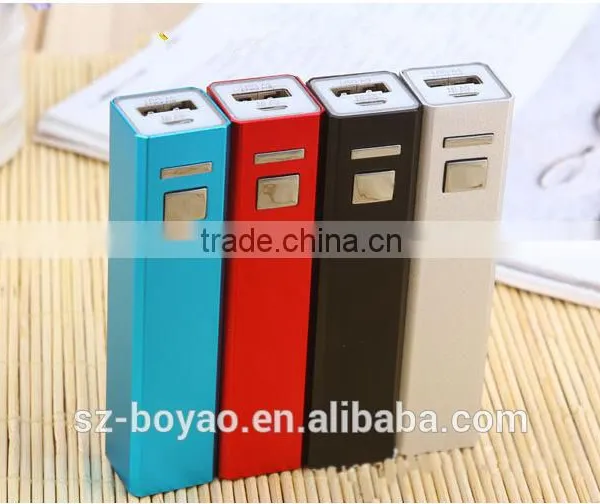 2016 Custom Laser Engraved Logo Mobile Gift Mobile Power Bank,2600 Mah Mobile Power Bank,led Light Mobile Power Bank