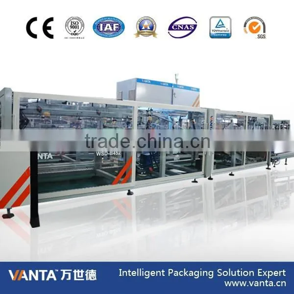 Intelligent Carton Packer With Hot Melt Glue Device LZB452