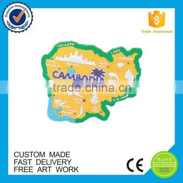 High Quality Souvenir Custom Soft Pvc Fridge Magnet photo-3