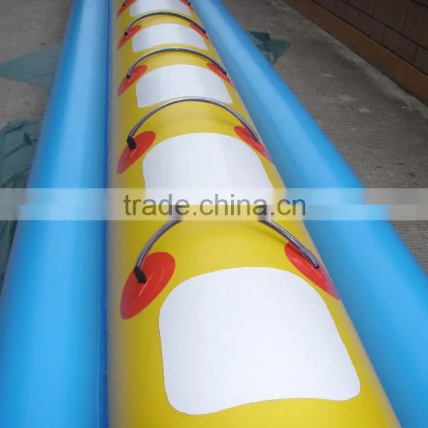 Cheap Price 12 Person Single Tube Inflatable Flying Banana Boat Speedboat Pulled photo-5