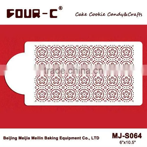 Circle Lattice Cake Stencil, Coffee and Cookie Decorating Stencil,chocolate Stencil