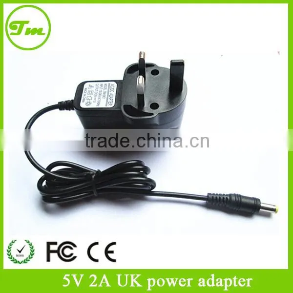 5V UK Adaptor Power Supply Charger for 7" CNM Touchpad Android Tablet PC
