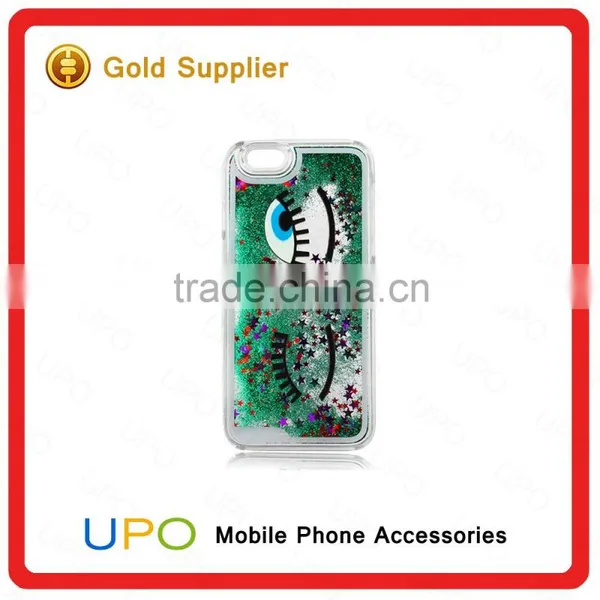 [UPO] 3D Liquid Star Sand TPU Case Glitter Quicksand Crystal Clear Mobile Phone Case For IPhone 6 Covers photo-3