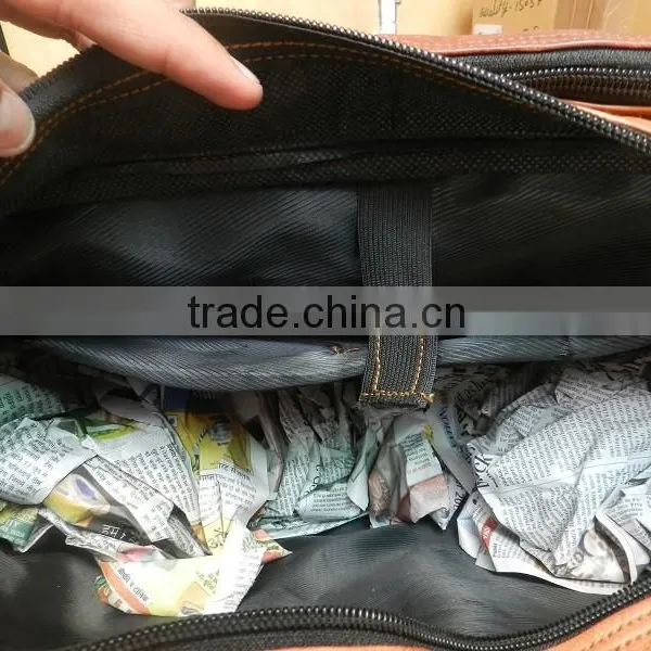 Real Goat Leather Vintage Style Weekend Bags/leather Travel Bags/luggage Bags photo-5