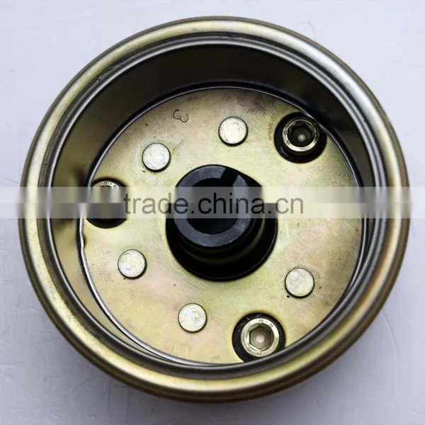CG-8 Yellow Color Motorcycle Magnet Body With Magneto Rotor photo-3
