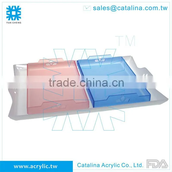 Clear Acrylic 3 Compartment Candy Food Tray photo-6
