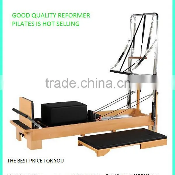 Best Selling Reformer Pilates In Wood With Tower SNP02