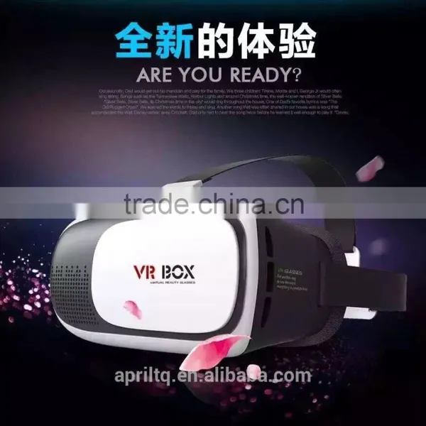 VR Headset 3D Google Glass VR 3D Plastic Edition Head Mount Virtual Reality 3D Glasses Active Oculus Rift Google Cardboard photo-3