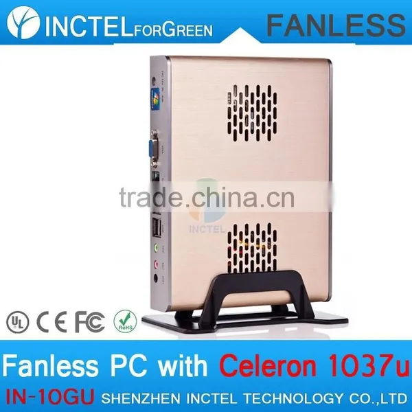 Industrial Panel Fanless PC With Intel Celeron C1037U COM Full Alluminum Chassis photo-4