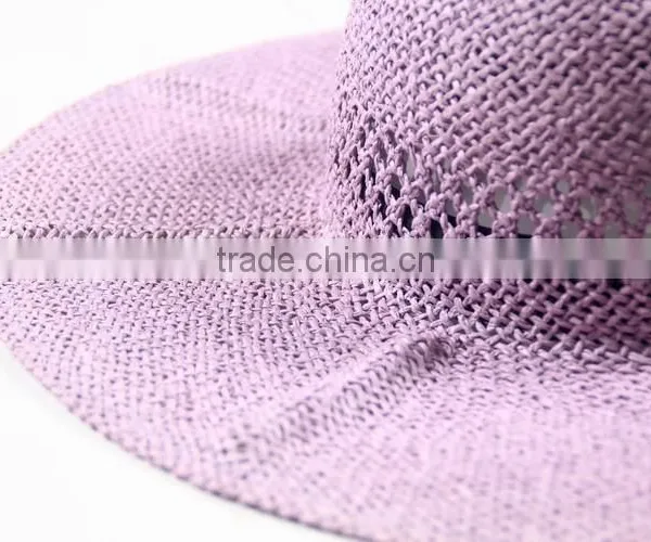 Wide Brim Straw Floppy Hat photo-3