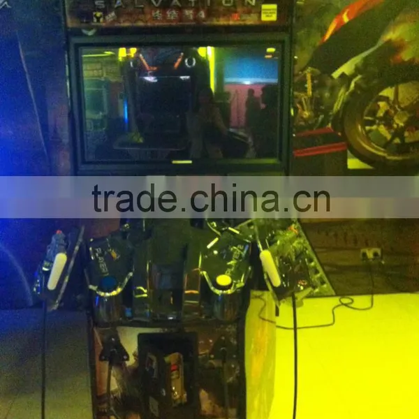 Kids Lottery Game Machine Coin Operated Roulette Game Machine 47_LCD_Terminator_salvation_4 Shooting Amusement Game Arcade Machi photo-3