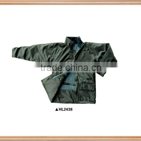 Outing Garment Nylon/pvc Jacket