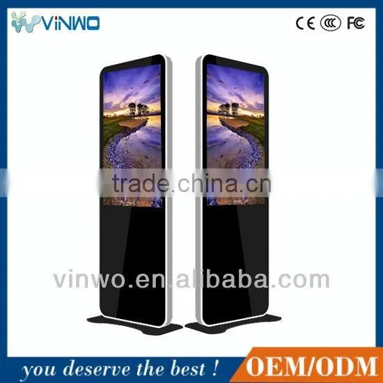 46"standing Lcd Advertising Equipment / Lcd Advertising Monitor / Network Lcd Advertising Display