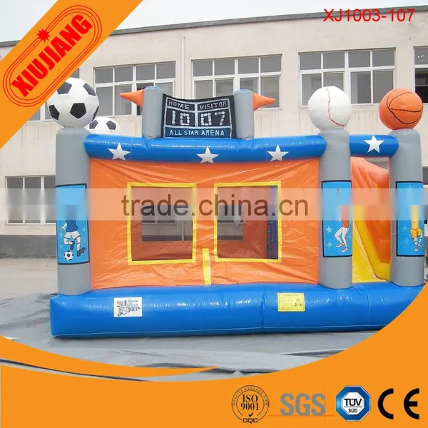 Kids Indoor Game Play Soft Inflatable Castle Bouncer for Commercial photo-2
