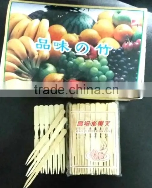 Disposable Bamboo Fork for Fruit photo-3