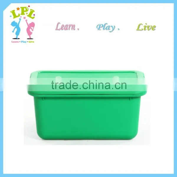 Factory Hot Offer Big Size Green Color Plastic Multipurpose Storage Box photo-2