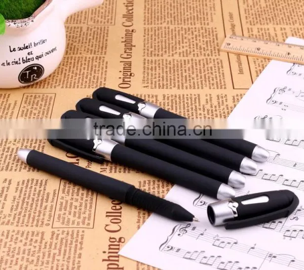High Quality Large Capacity Free Samples Gel Pen With Cap photo-3