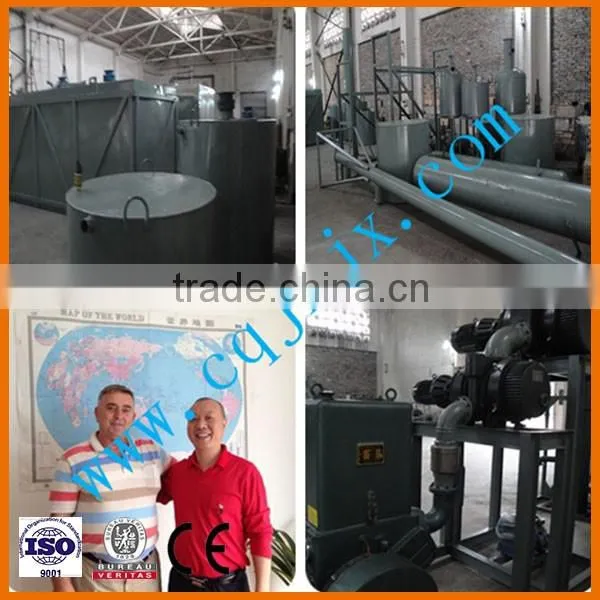 Latest Technology Black Car /truck Engine Oil Distillation System for New Base Oil ! China ZSA Car Engine Oil Regeneration photo-2