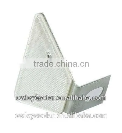 Triangle Steel Guardrail Reflector /hot Sale Bright Highway Delineator Post photo-4