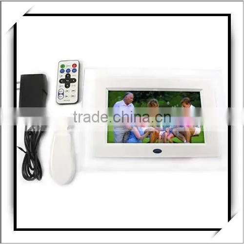 2015 New Wide Figure Screen Rectangle 7 Inch Digital Photo Frame photo-6