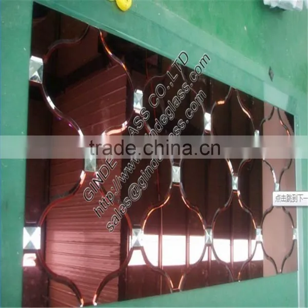 Discount Hot Selling Design Decorative Mirror Tiles photo-2
