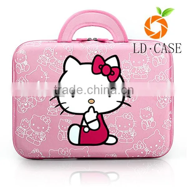 Lovely Hello Kitty Printed Antifriction Cut Style Laptop Sleeve Bags photo-5