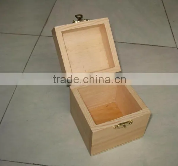 Chinese Factories Wholesale Custom High-grade Wooden Gift Boxes, Light Coffee Color Jewelry Box photo-3