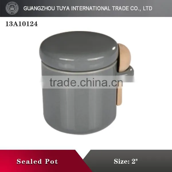 Wholesale Green/red/gray Color Soup Tureen With Lid photo-3