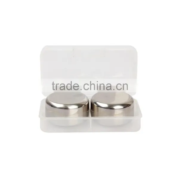 Christmas Gift Stainless Steel Reusable Whisky Stones/ Whiskey Ice Cubes/ Whisky Ice Rocks photo-3