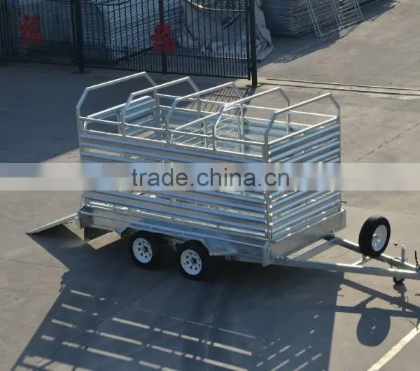 9'x5' Galvanized Tandem Tipper Box Trailers photo-4
