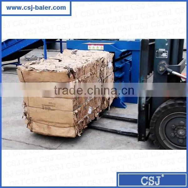Manufacturer no Door Type Hydraulic Horizontal Baler Machine photo-6
