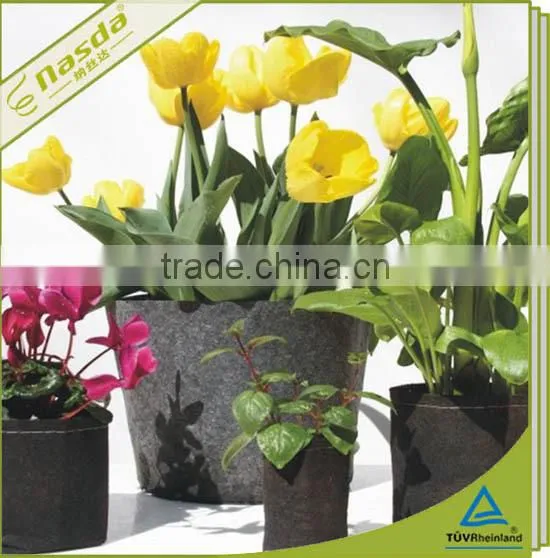 Eco Non Woven Flower Pots Smart Garden Flower Bags