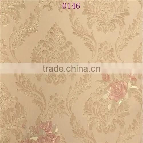 China Beauty Flower Bedroom Wallpaper for Decoration photo-5