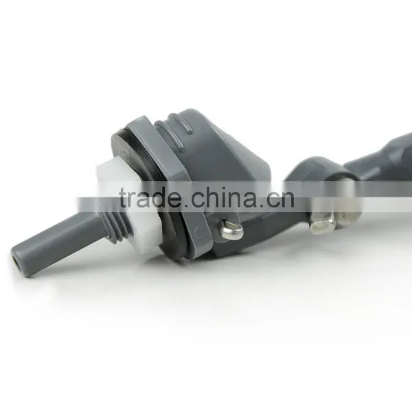 Mini Plastic Float Valve, Tank Mount, Adjustable Arm, 1.5 Gpm at 60psi 1/4" Barbed photo-4