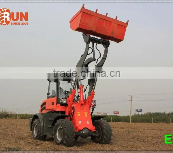 ER20 Everun Brand Farming Machine Small Wheel Loader With Front End Loader Bucket photo-5
