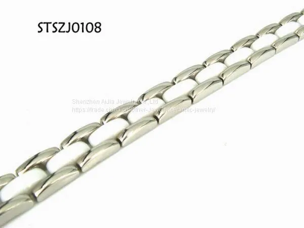 Customized Black Titanium Steel Bracelet Personality Laser Logo photo-3
