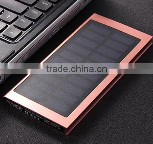20000 Mah Extrathin Solar Power Bank Solar Power All in One Solar Charger Solar Power Bank for Mobiles photo-3