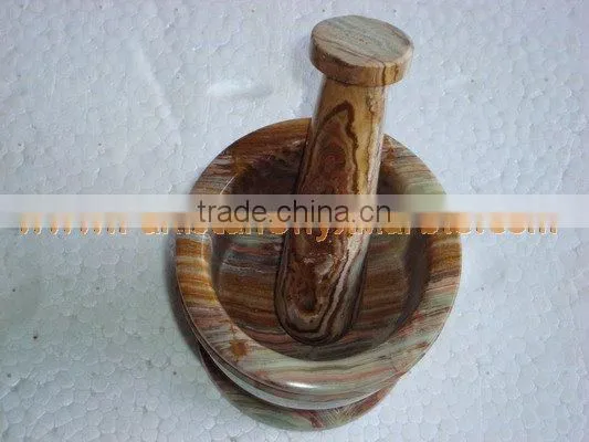 PAKISTAN SUPPLIER WHOLESALE 2017 ONYX MORTAR AND PESTLE HANDICRAFTS photo-6