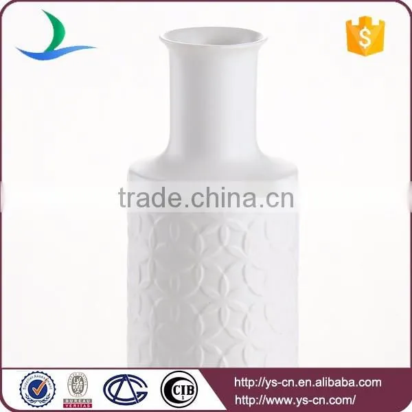 China Supplier Household Goods Dolomite Tall White Vase Wholesale photo-2