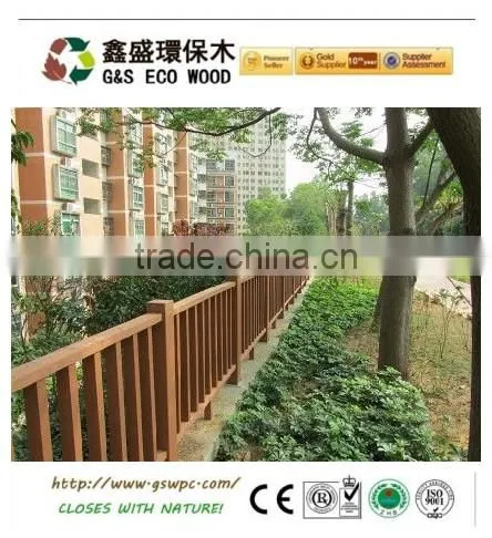 Good Quality Wood Plastic Composite Railing/ Wpc Outdoor Fencing photo-2