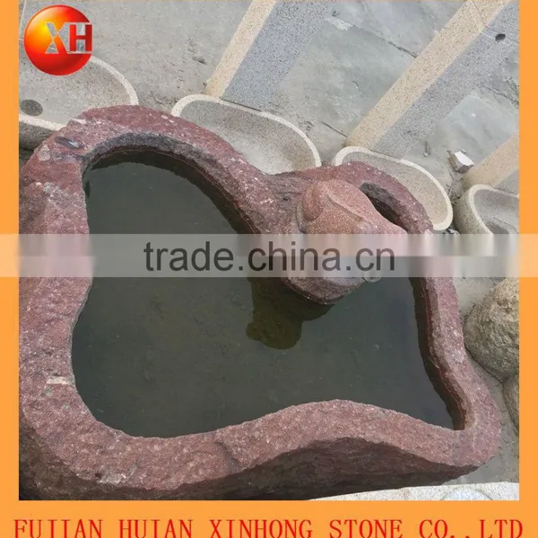 Dancing Stone Water Fountain With Frog photo-2