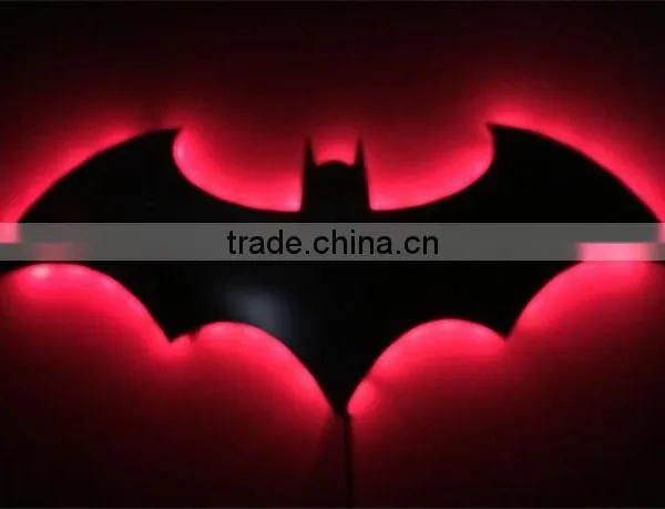 Bat Lamp Mirror Lamp Batman Mirror Lamp With Remote Control Colorful KTV Corridor Background Wall Lamp photo-2